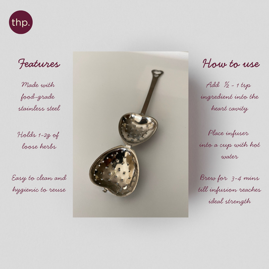 Reusable Heart Shaped Tea Infuser