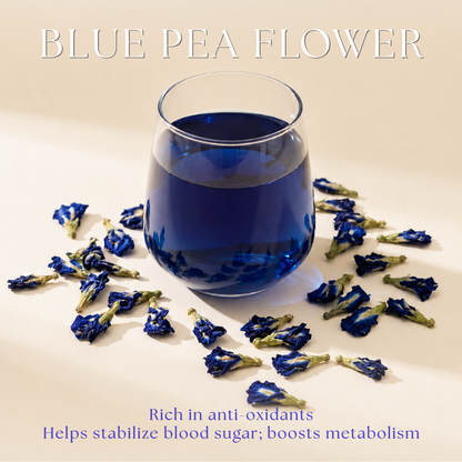 Blue Pea Flower