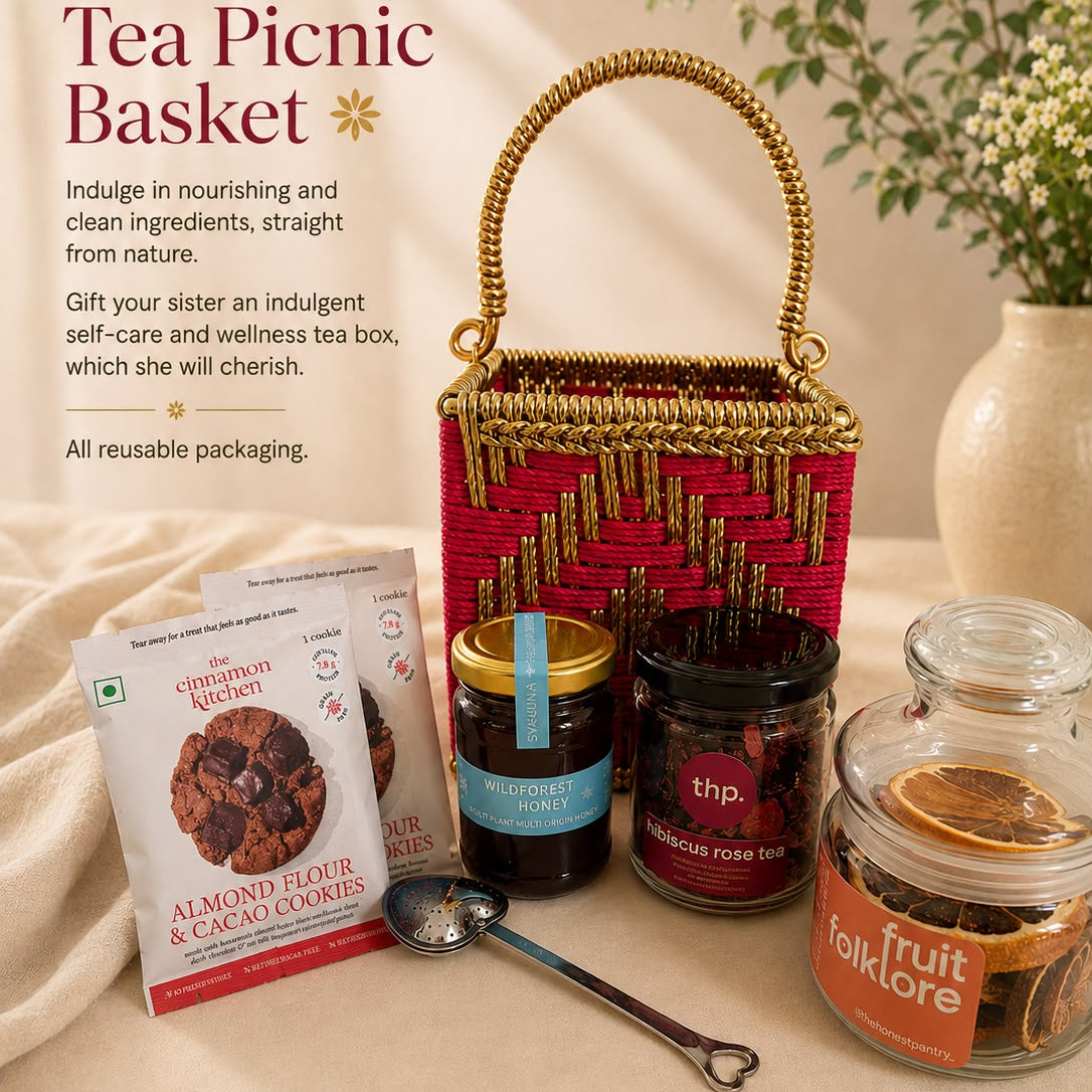 Tea Picnic Basket